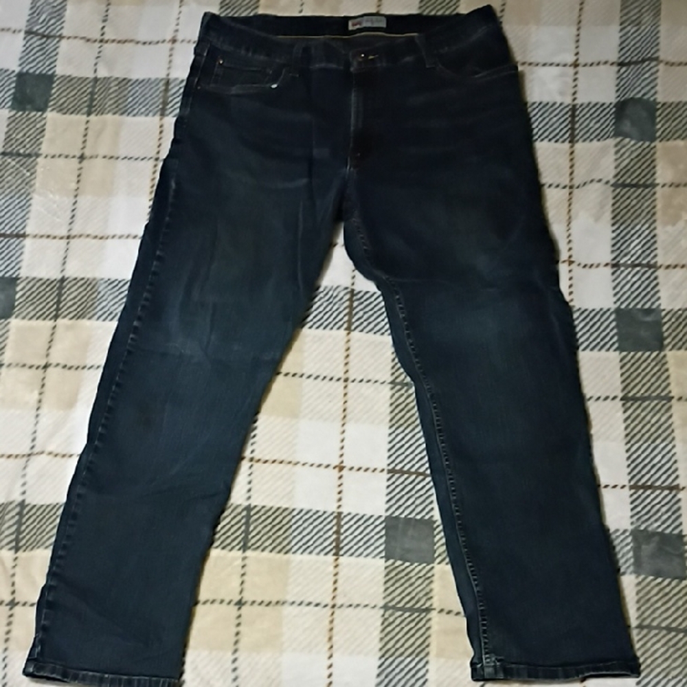 Wrangler Men's Dark Blue Jeans